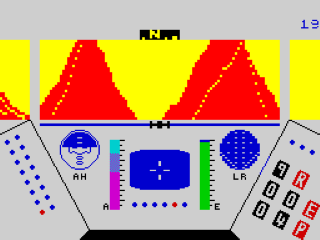 Rescue on Fractalus! screenshot 3 for ZX Spectrum